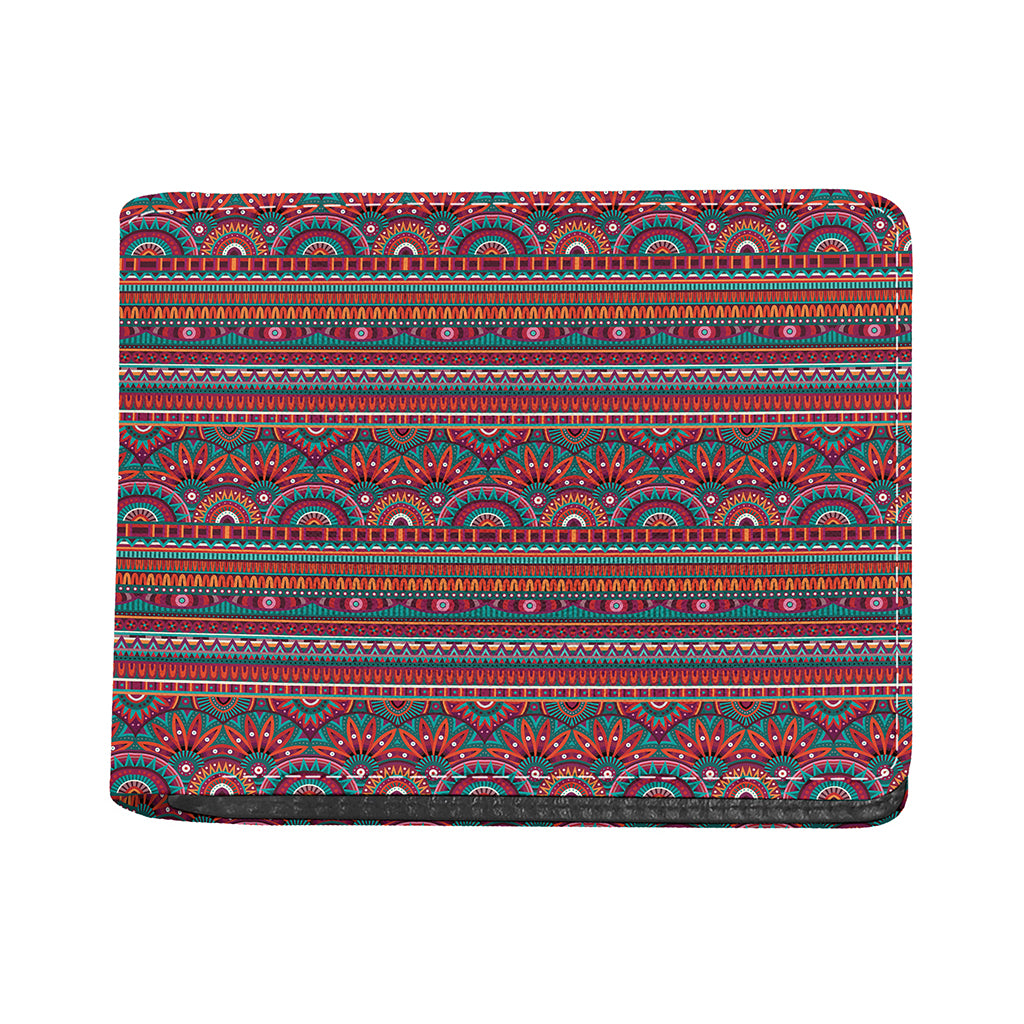 Tribal Ethnic Pattern Print Bifold Wallet