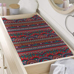 Tribal Ethnic Pattern Print Changing Pad Cover