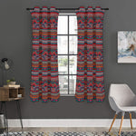 Tribal Ethnic Pattern Print Curtain