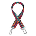 Tribal Ethnic Pattern Print Dog Seat Belt