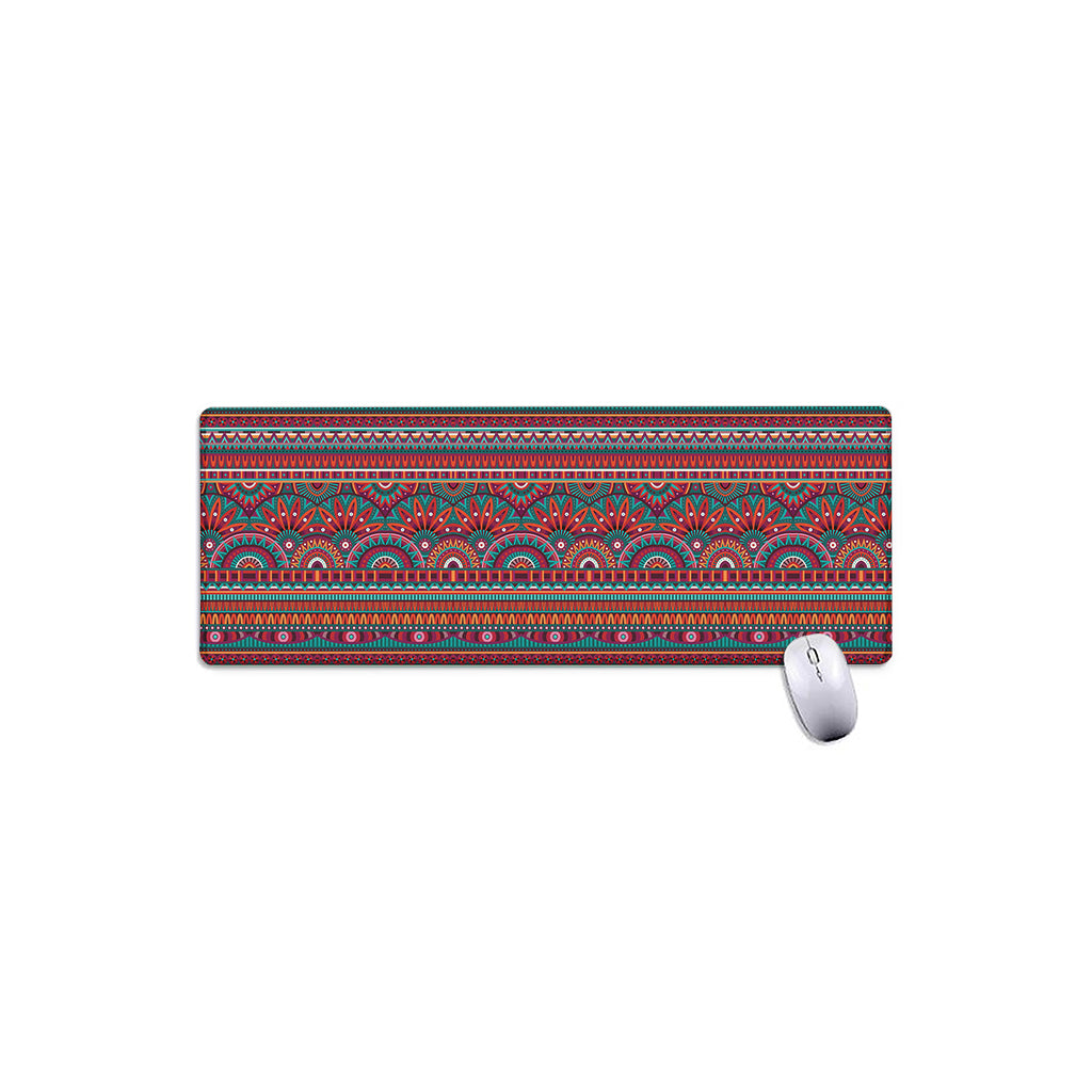 Tribal Ethnic Pattern Print Extended Mouse Pad