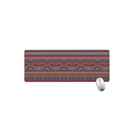 Tribal Ethnic Pattern Print Extended Mouse Pad