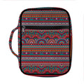 Tribal Ethnic Pattern Print Front Pocket Bible Bag