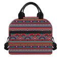 Tribal Ethnic Pattern Print Insulated Lunch Bag