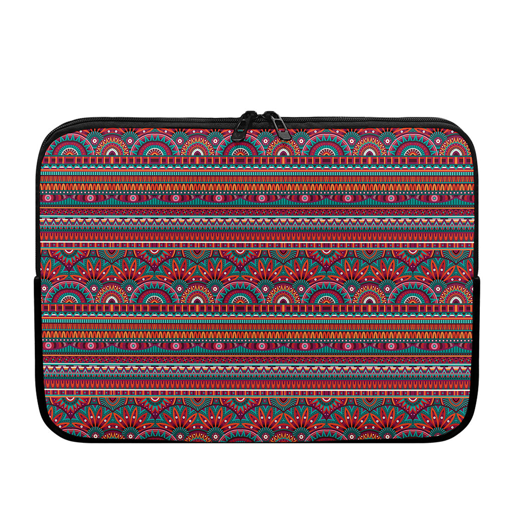 Tribal Ethnic Pattern Print Laptop Sleeve