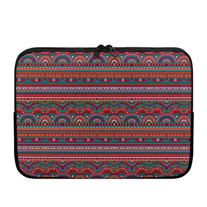 Tribal Ethnic Pattern Print Laptop Sleeve