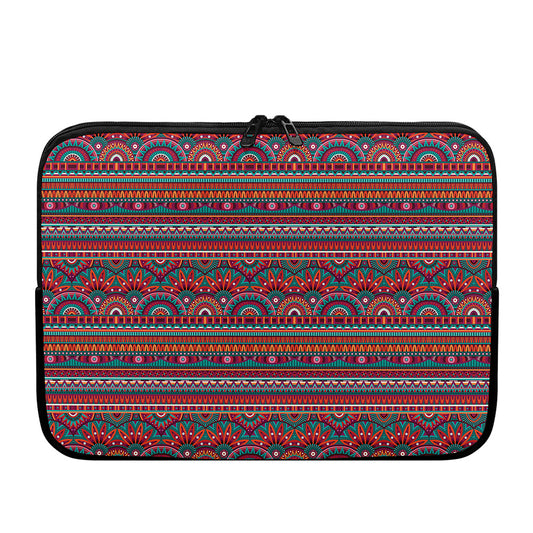 Tribal Ethnic Pattern Print Laptop Sleeve