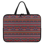 Tribal Ethnic Pattern Print Laptop Sleeve With Handle