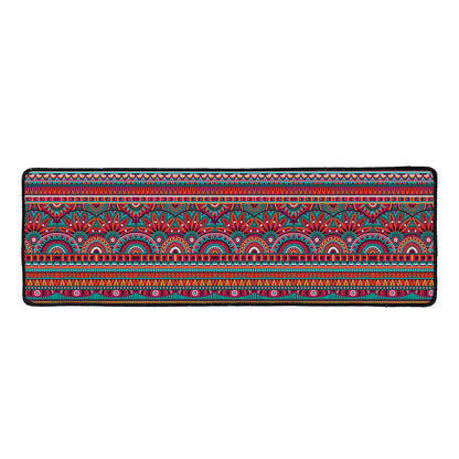 Tribal Ethnic Pattern Print Long Kitchen Mat