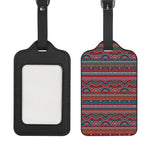 Tribal Ethnic Pattern Print Luggage Tag