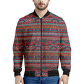 Tribal Ethnic Pattern Print Men's Bomber Jacket