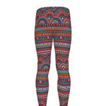 Tribal Ethnic Pattern Print Men's leggings