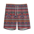 Tribal Ethnic Pattern Print Men's Athletic Shorts