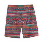 Tribal Ethnic Pattern Print Men's Sports Shorts