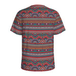 Tribal Ethnic Pattern Print Men's Sports T-Shirt