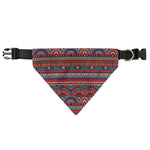 Tribal Ethnic Pattern Print Over The Collar Dog Bandana