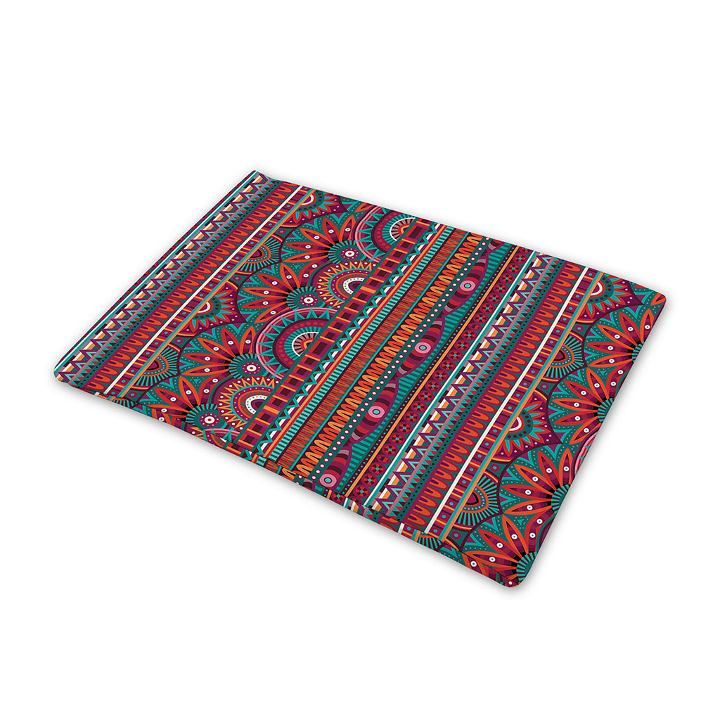Tribal Ethnic Pattern Print Pet Cooling Mat Cover