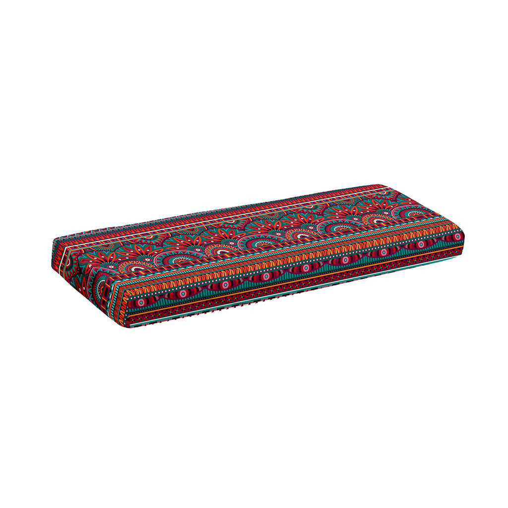 Tribal Ethnic Pattern Print Piano Keyboard Cover