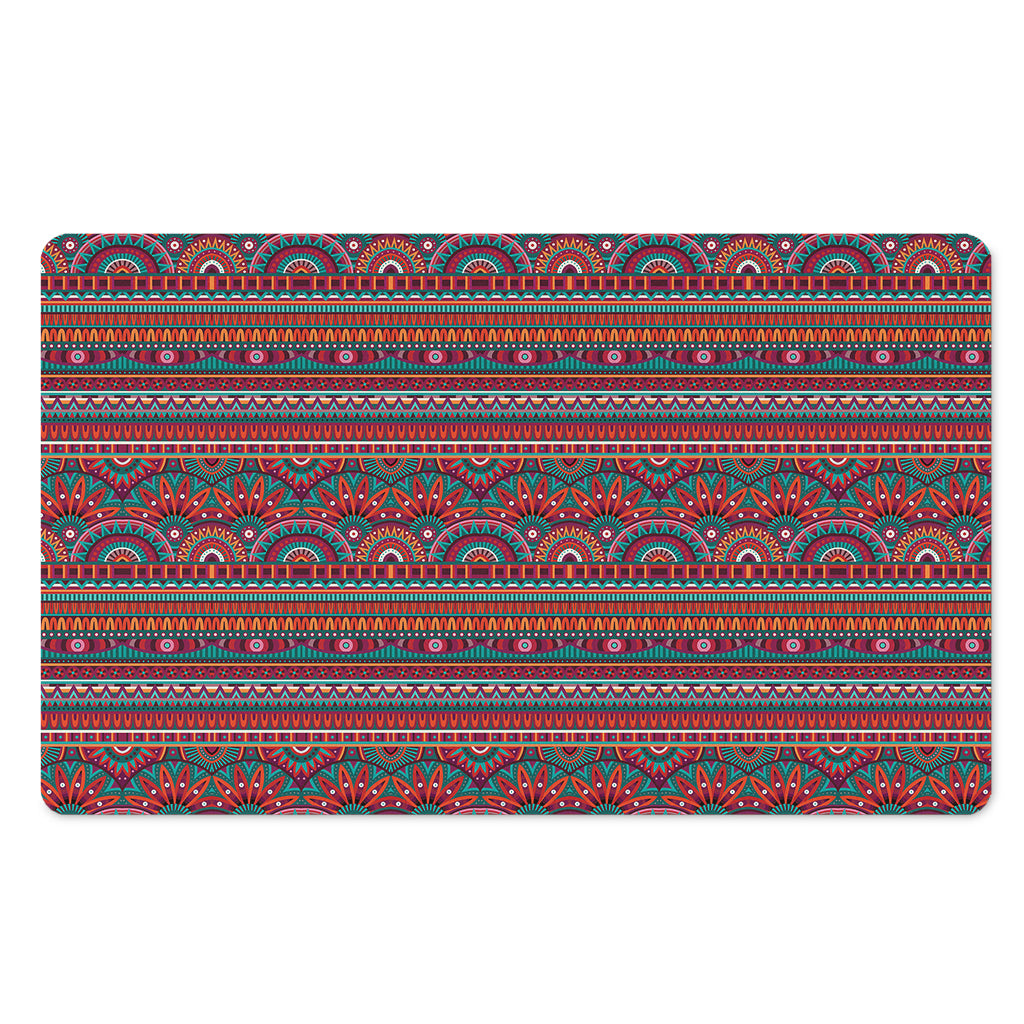 Tribal Ethnic Pattern Print Polyester Doormat
