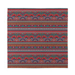 Tribal Ethnic Pattern Print Silk Bandana