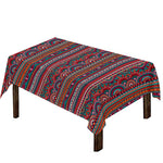 Tribal Ethnic Pattern Print Tablecloth