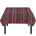 Tribal Ethnic Pattern Print Tablecloth