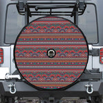Tribal Ethnic Pattern Print Tire Cover With Camera Hole