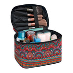 Tribal Ethnic Pattern Print Travel Makeup Bag