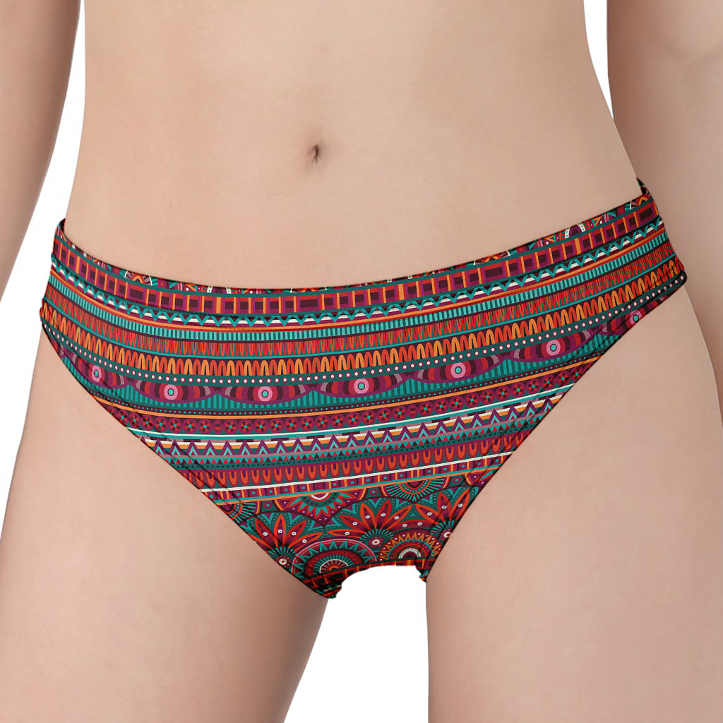 Tribal Ethnic Pattern Print Women's Panties