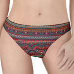 Tribal Ethnic Pattern Print Women's Thong