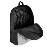 Tribal Indian Bull Skull Print 17 Inch Backpack
