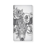 Tribal Indian Bull Skull Print Baby Crib Sheet