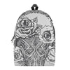 Tribal Indian Bull Skull Print Backpack