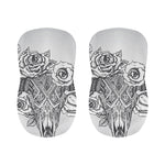 Tribal Indian Bull Skull Print Bar Stool Covers