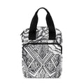 Tribal Indian Bull Skull Print Bible Tote Bag