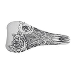 Tribal Indian Bull Skull Print Bicycle Seat Cover