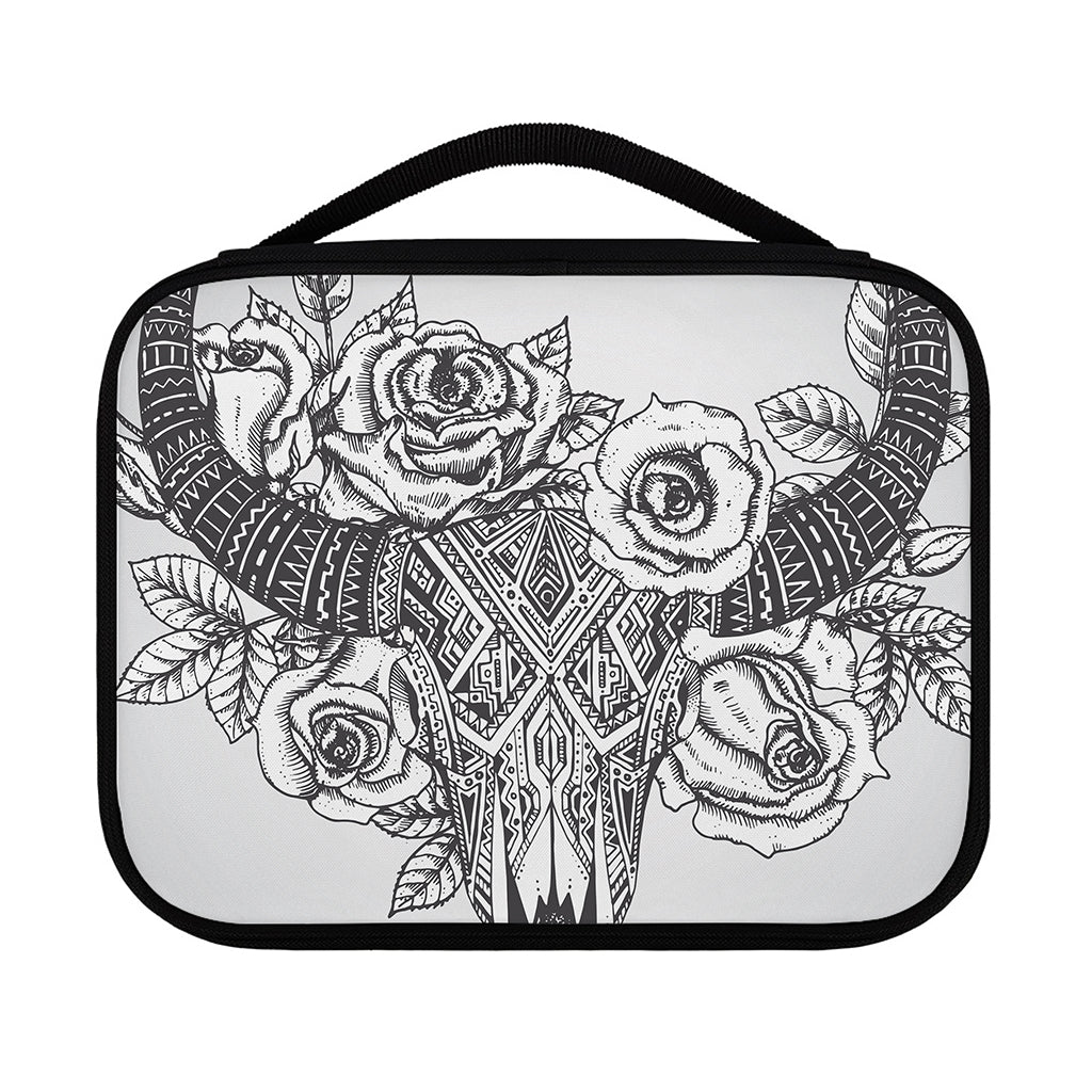 Tribal Indian Bull Skull Print Classic Bible Case