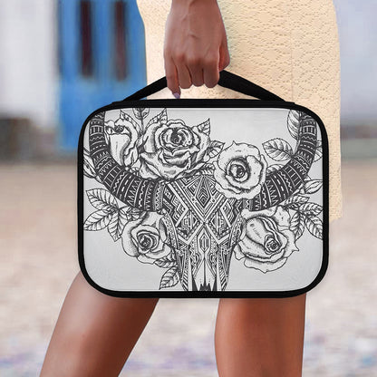Tribal Indian Bull Skull Print Classic Bible Case