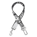 Tribal Indian Bull Skull Print Dog Seat Belt