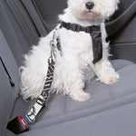 Tribal Indian Bull Skull Print Dog Seat Belt
