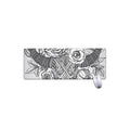 Tribal Indian Bull Skull Print Extended Mouse Pad