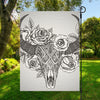 Tribal Indian Bull Skull Print Garden Flag