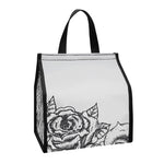 Tribal Indian Bull Skull Print Insulated Lunch Tote