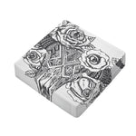 Tribal Indian Bull Skull Print Outdoor Seat Cushion Cover