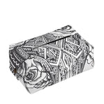 Tribal Indian Bull Skull Print Rectangle Tissue Box Cover
