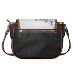 Tribal Indian Bull Skull Print Saddle Bag