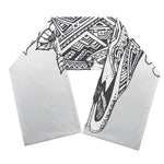 Tribal Indian Bull Skull Print Scarf