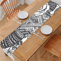 Tribal Indian Bull Skull Print Table Runner