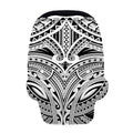 Tribal Maori Polynesian Tattoo Print Baby Seat Cover
