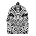 Tribal Maori Polynesian Tattoo Print School Backpack